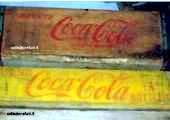 Coca Cola cassetta 02 e 03 di legno